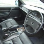 1989 Mercedes Benz 190E LTD interior