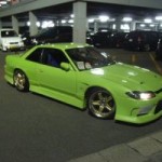 Nissan Silvia modified night front