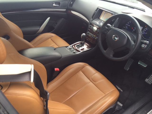 2011 Nissan Skyline V36 coupe 370GT Type SP interior