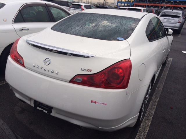 2011 Nissan Skyline V36 coupe 370GT Type SP rear