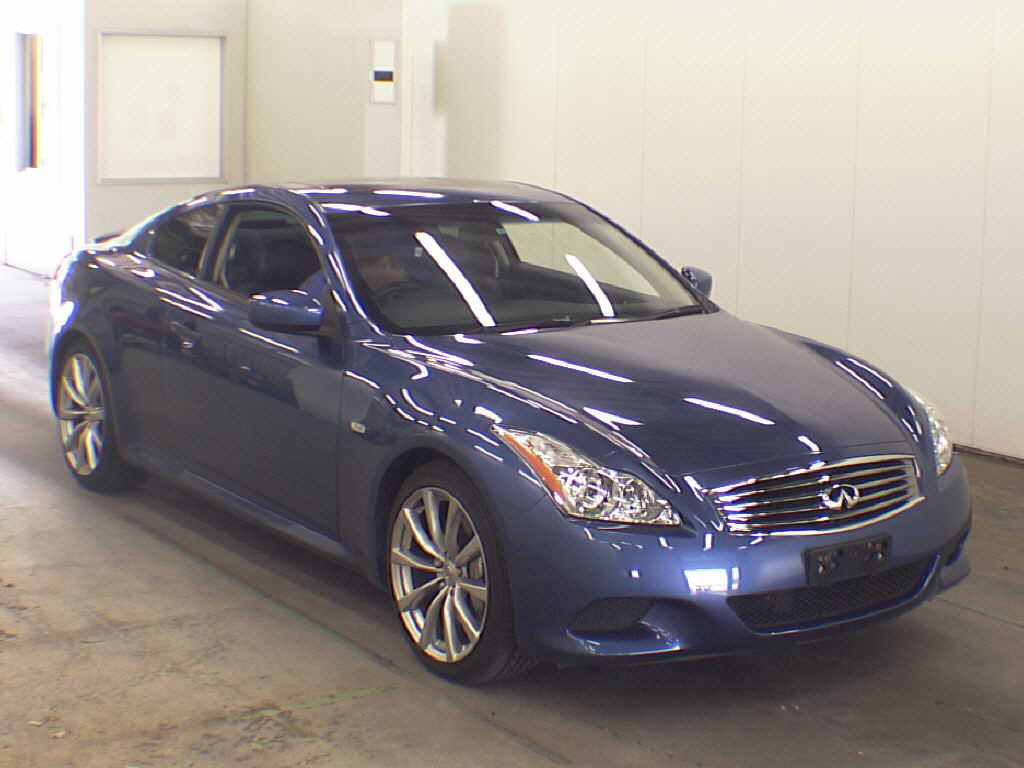 Example Auction Inspection — 2008 Nissan Skyline V36 coupe Type SP Blue Auto 39000 kms 9 May 2013