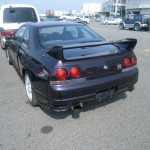 1997 R33 GTR midnight purple rear