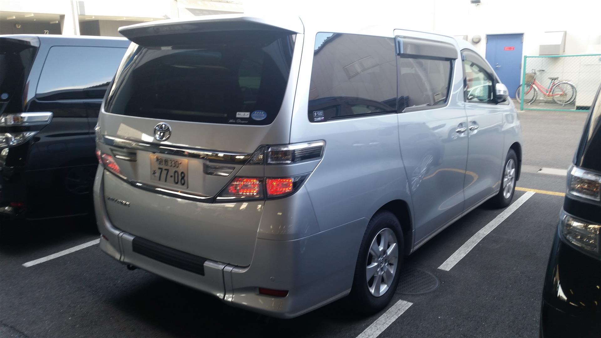 2013 Toyota Vellfire Welcab Sloper 2.4L wheelchair