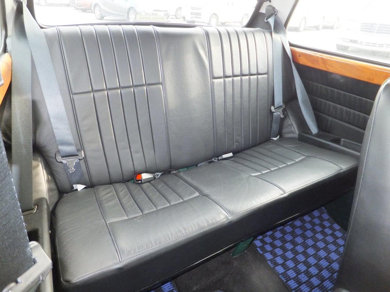 Rover Mini Cooper BSCC back seat