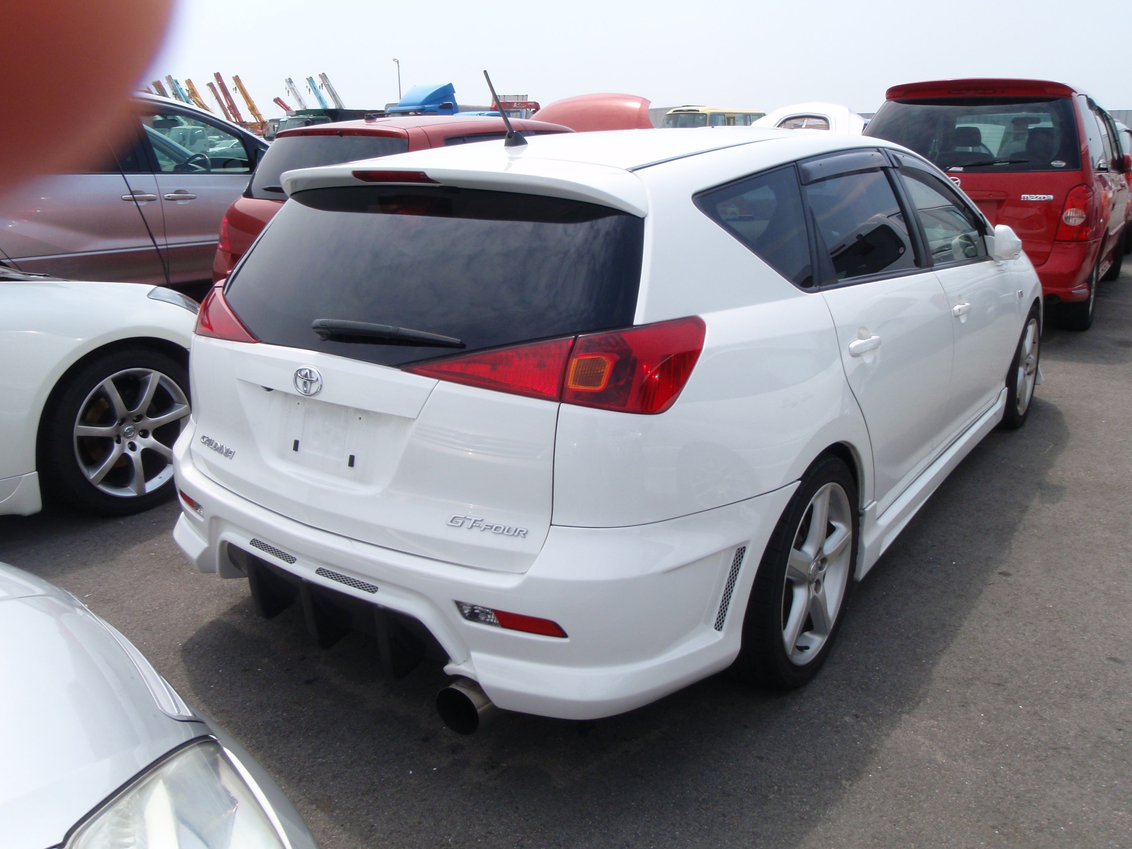 2003 Toyota Caldina GT-FOUR 2L 4WD turbo rear