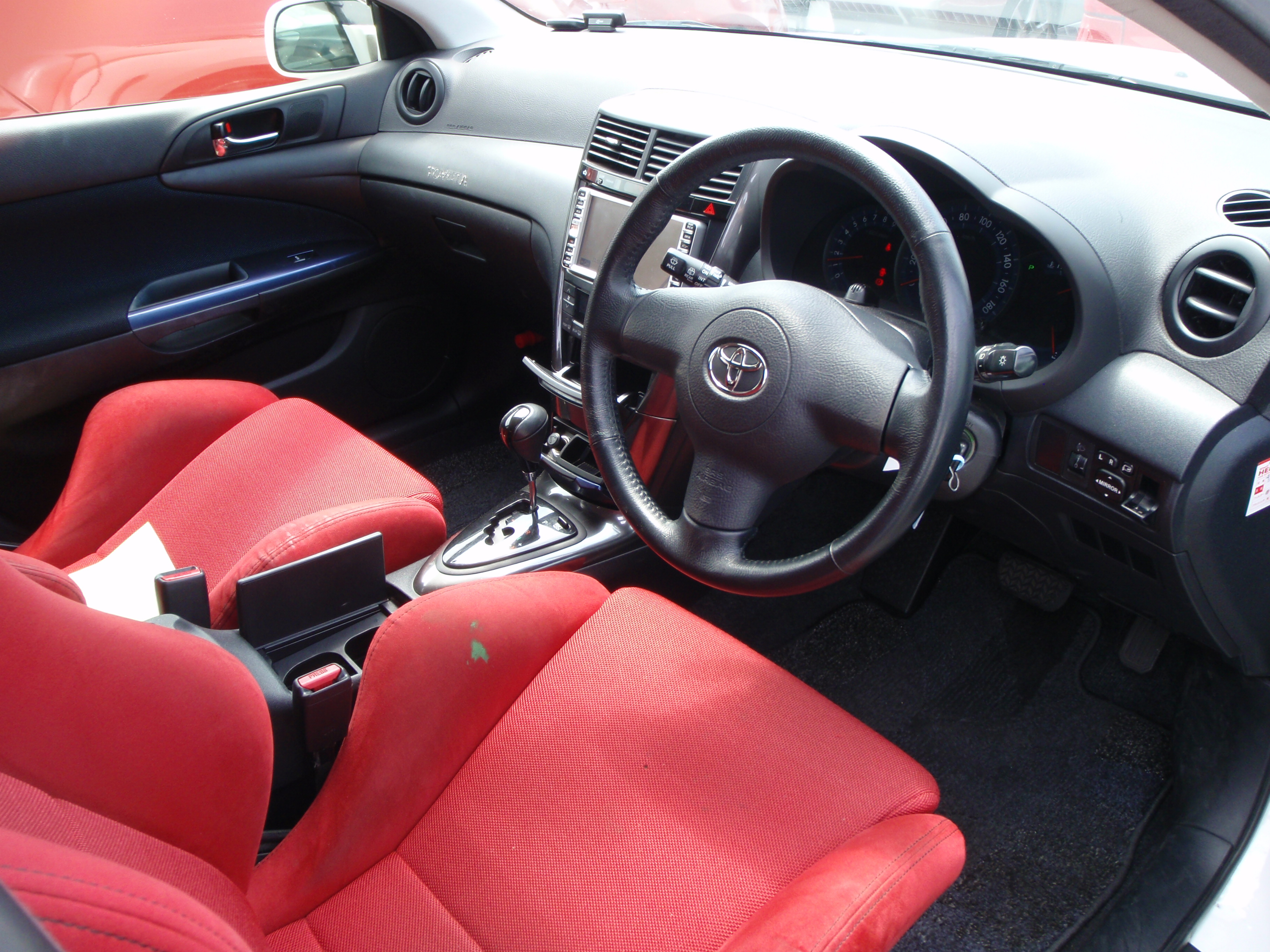 2003 Toyota Caldina GT-FOUR 2L 4WD turbo interior