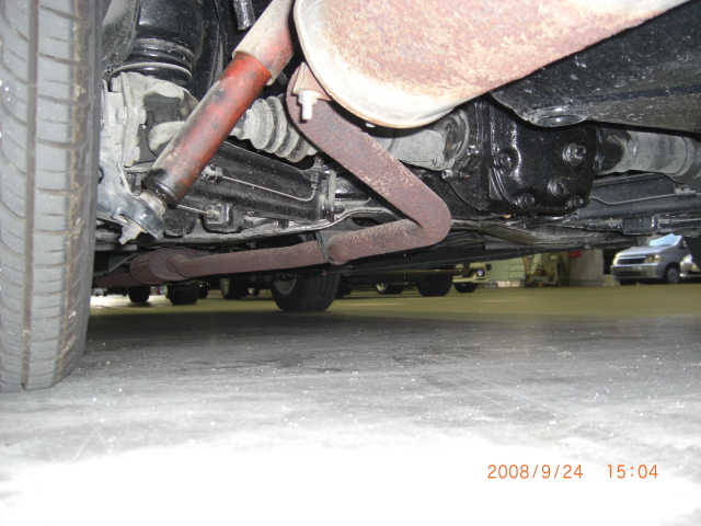 Skyline KGC10 GT coupe Exhaust pipe