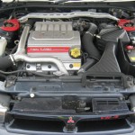 2002 Mitsubishi Galant VR-4 S turbo engine
