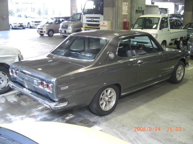 Skyline KGC10 GT coupe Rear