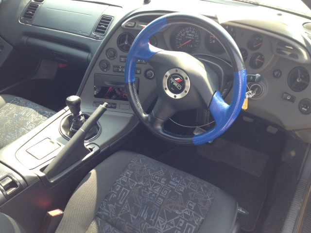 2002 Toyota Supra RZ-S 3L twin turbo 6 speed manual steering wheel