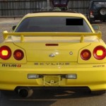 1998 Nissan Skyline R34 GT-T coupe rear NISMO