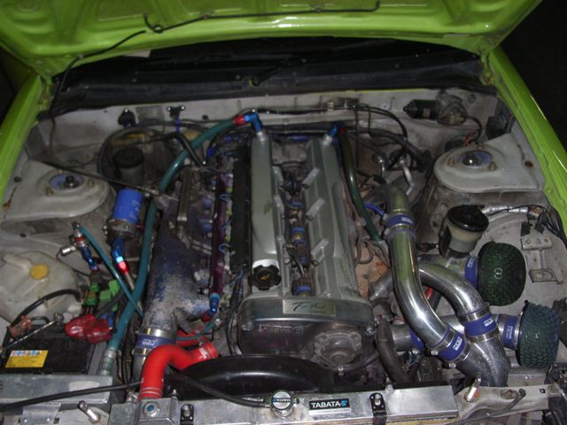 1989 Nissan Silvia 2.6L twin turbo engine
