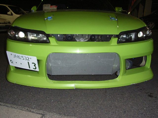 1989 Nissan Silvia 2.6L twin turbo intercooler