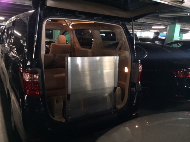 2011 Toyota Alphard Welcab Sloper ramp