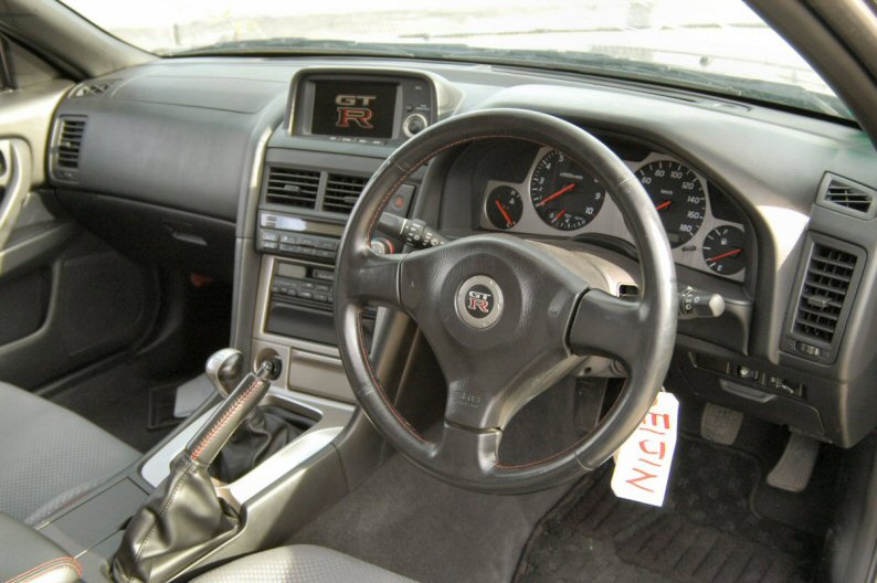 1999 Nissan Skyline R34 GTR VSpec interior