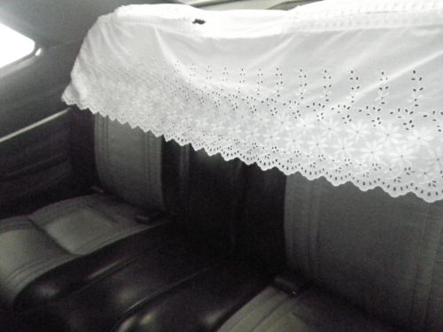 1970 Toyota Crown MS51 Coupe rear seat