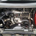 2003 Mitsubishi Delica PD6W Chamonix 7-seater engine bay