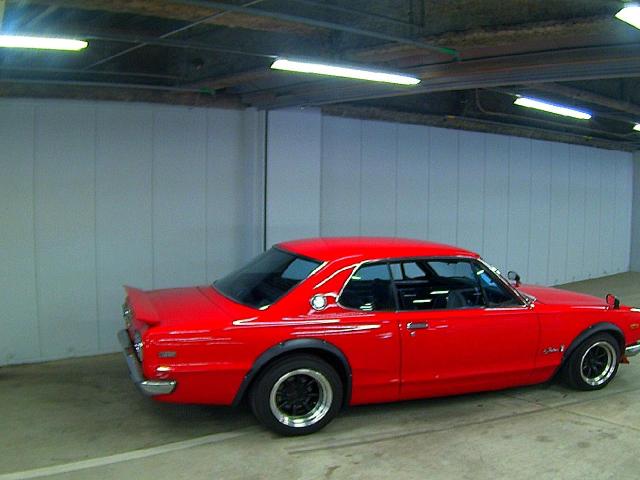 1971 Nissan Skyline KGC10 coupe GT-X auction side
