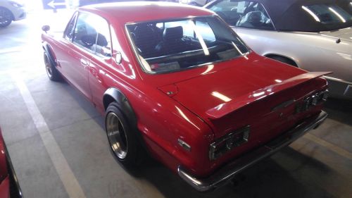 1971 Nissan Skyline KGC10 coupe GT-X left rear