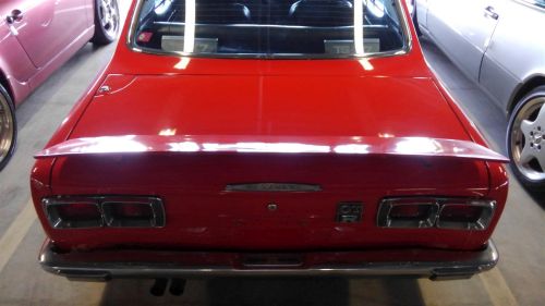 1971 Nissan Skyline KGC10 coupe GT-X rear closeup