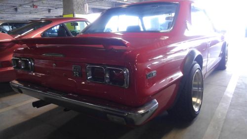 1971 Nissan Skyline KGC10 coupe GT-X right rear closeup