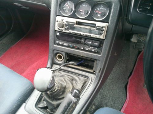 1992 Nissan Skyline R32 GTR silver shift knob
