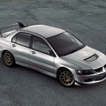 2004 Mitsubishi Lancer EVO 8 silver