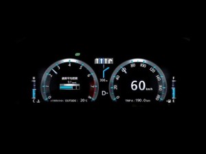 2009 Toyota Crown Majesta instrument cluster