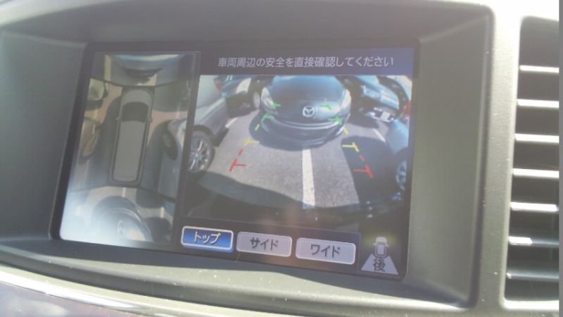 2010 Nissan Elgrand E52 4WD around view monitor