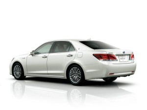 2013 Toyota Crown Majesta S21 white rear