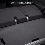 Nissan Cube Z12 luggage underboard closed