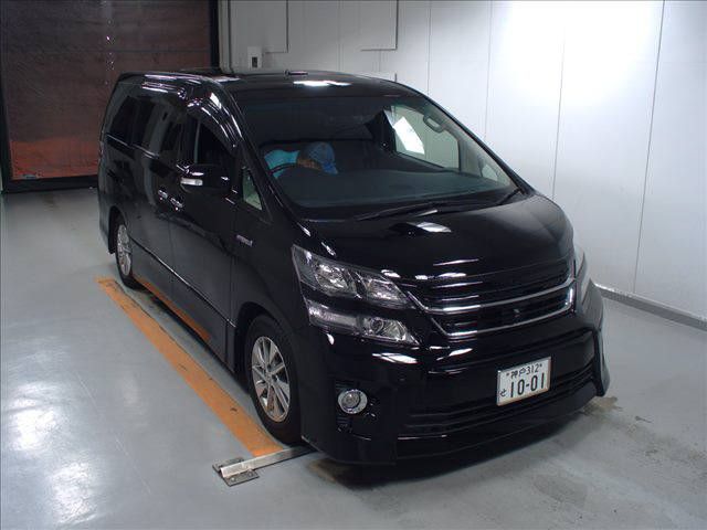 2012 Toyota Vellfire Hybrid ZR auction front