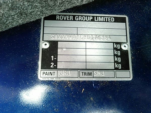 1999-rover-mini-cooper-mayfair-build-plate