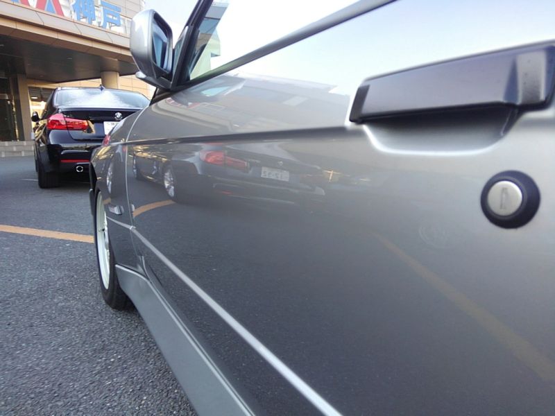 1987 BMW M3 E30 coupe left side closeup