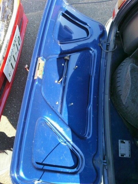 1999 Rover Mini Cooper boot lid