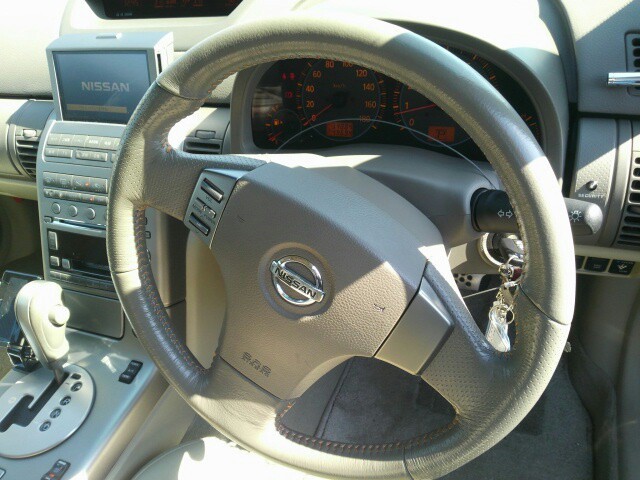 2004 Nissan Skyline V35 350GT Premium coupe steering wheel