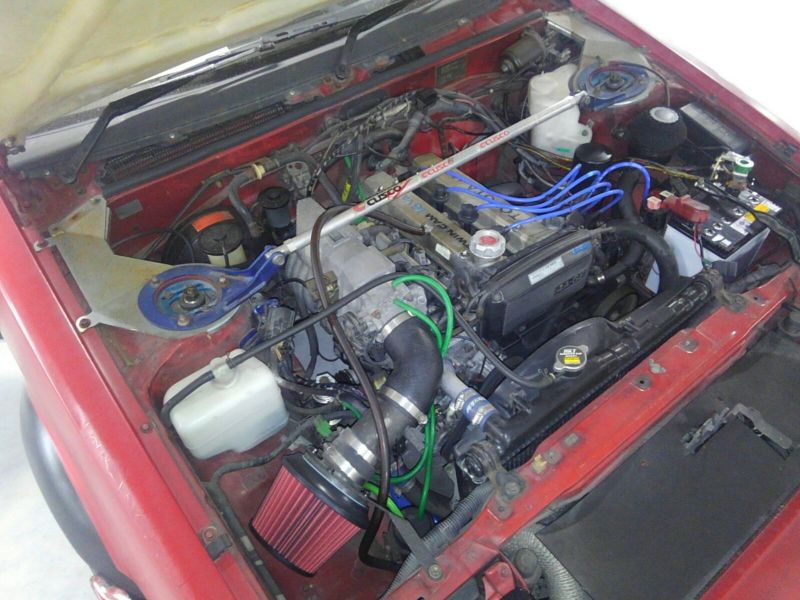 1985 Toyota Sprinter GT APEX AE86 engine 3