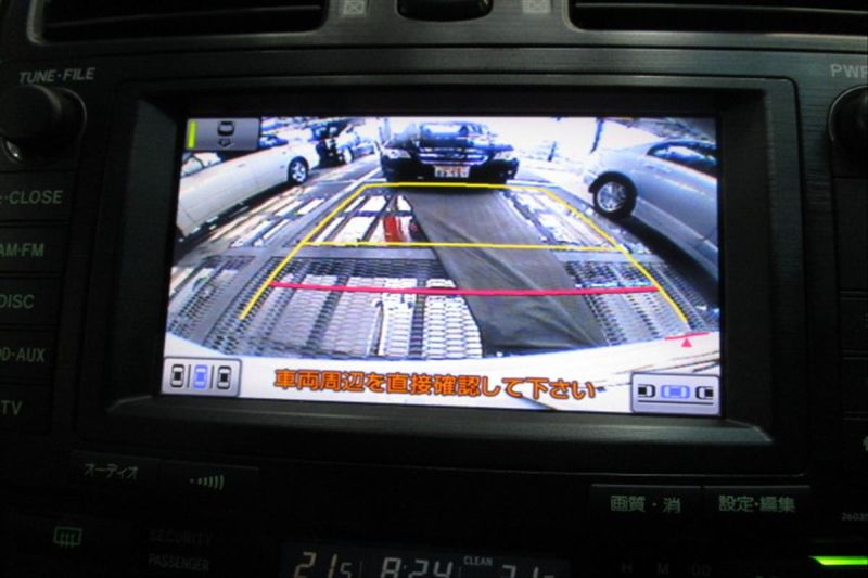 2007 Toyota Mark X ZIO 350G wagon reversing camera