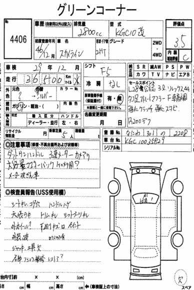 Hakosuka 1971 Nissan Skyline KGC10 coupe auction report