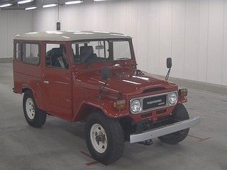 1984 Toyota Land Cruiser BJ46 Long auction front