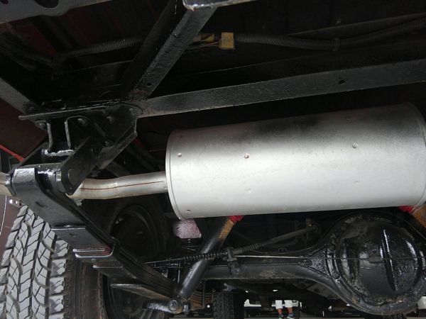 1984 Toyota Land Cruiser BJ46 Long exhaust