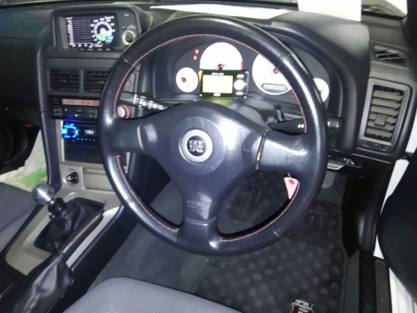 1999 Nissan Skyline R34 GTR steering wheel