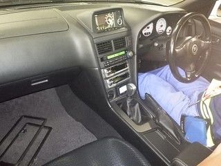 2001 Nissan Skyline R34 GTR auction interior