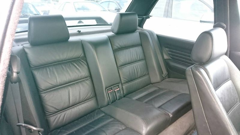 1988 BMW E30 M3 rear seats