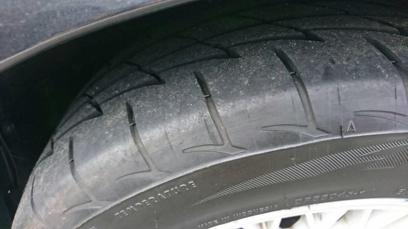 1988 BMW E30 M3 tyre