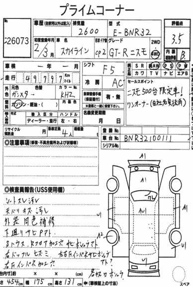 1990 Nissan Skyline R32 GTR NISMO auction report