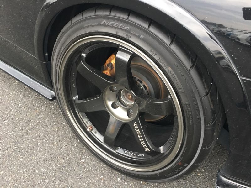 1999 Nissan Skyline R34 GT-R VSpec black wheel 3