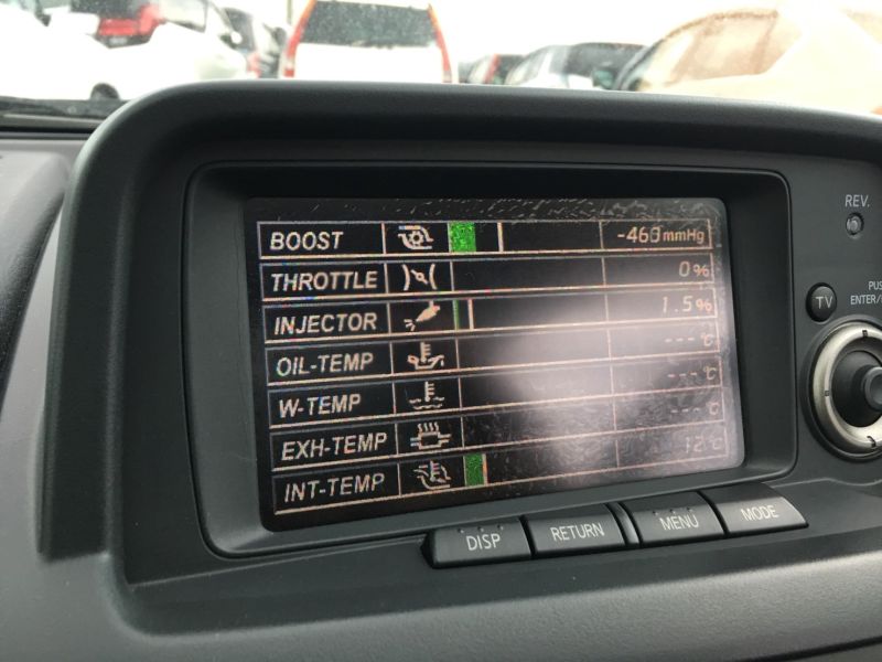 1999 Nissan Skyline R34 GT-R VSpec display screen