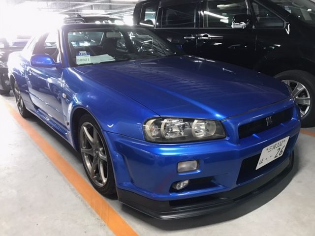 1999 R34 GTR VSpec Bayside Blue