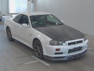 2000 Nissan Skyline R34 GTR VSpec auction front